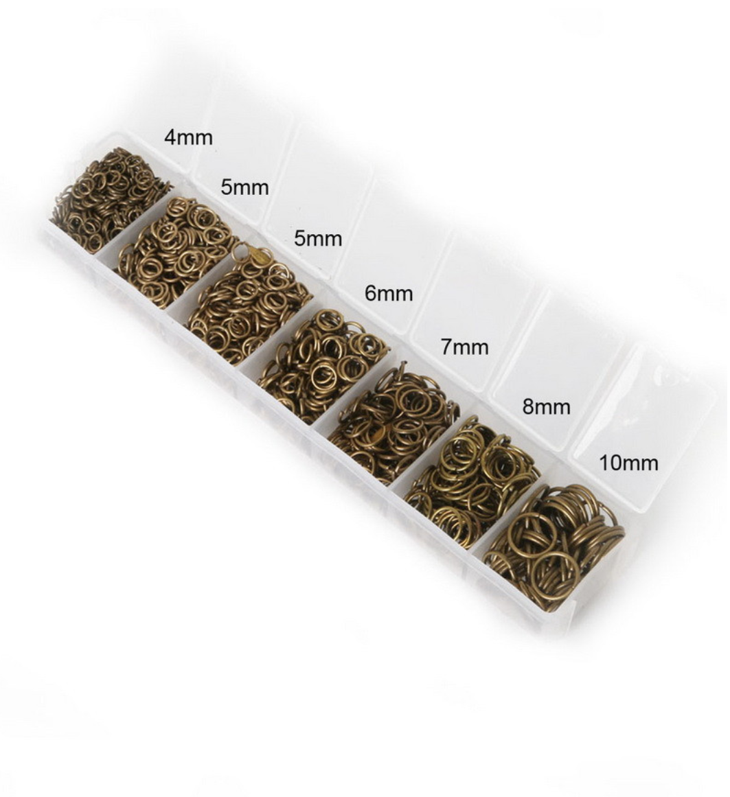 Verbindungsringe 4 - 10 mm (2000 Stück)