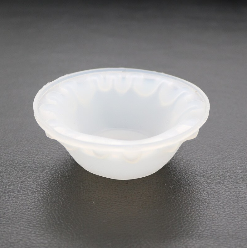 Silikonform Schälchen mit Wassertropfen