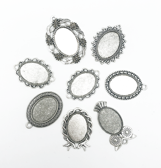 Rustikale Anhänger (8 Stück)