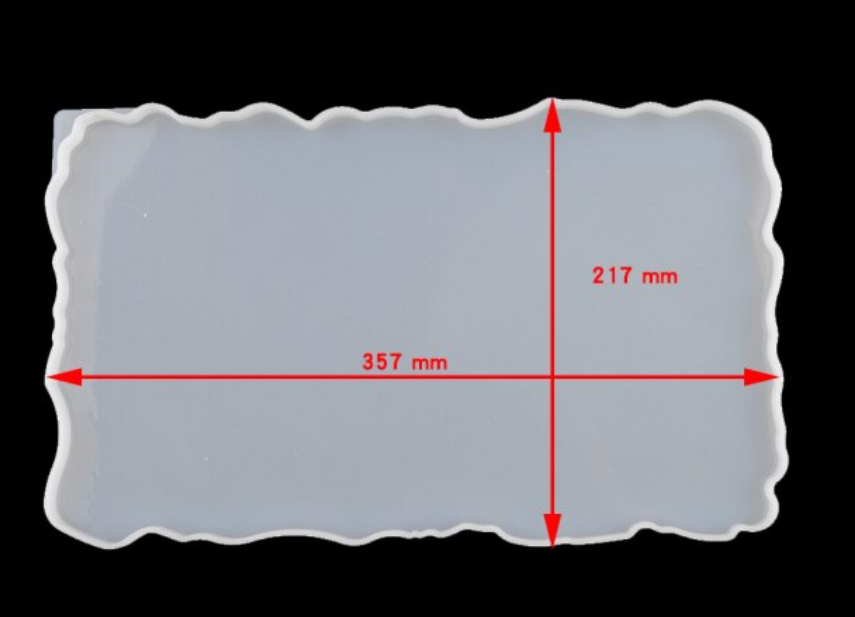 Silikonform Großes Tablett
