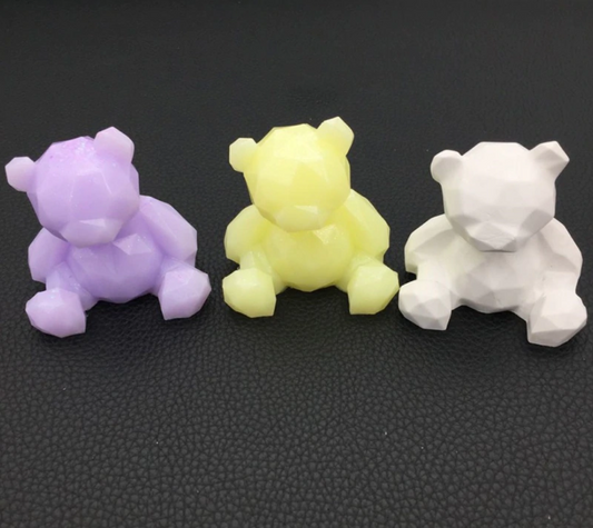 Silikonform süßer Hirsch und Bär