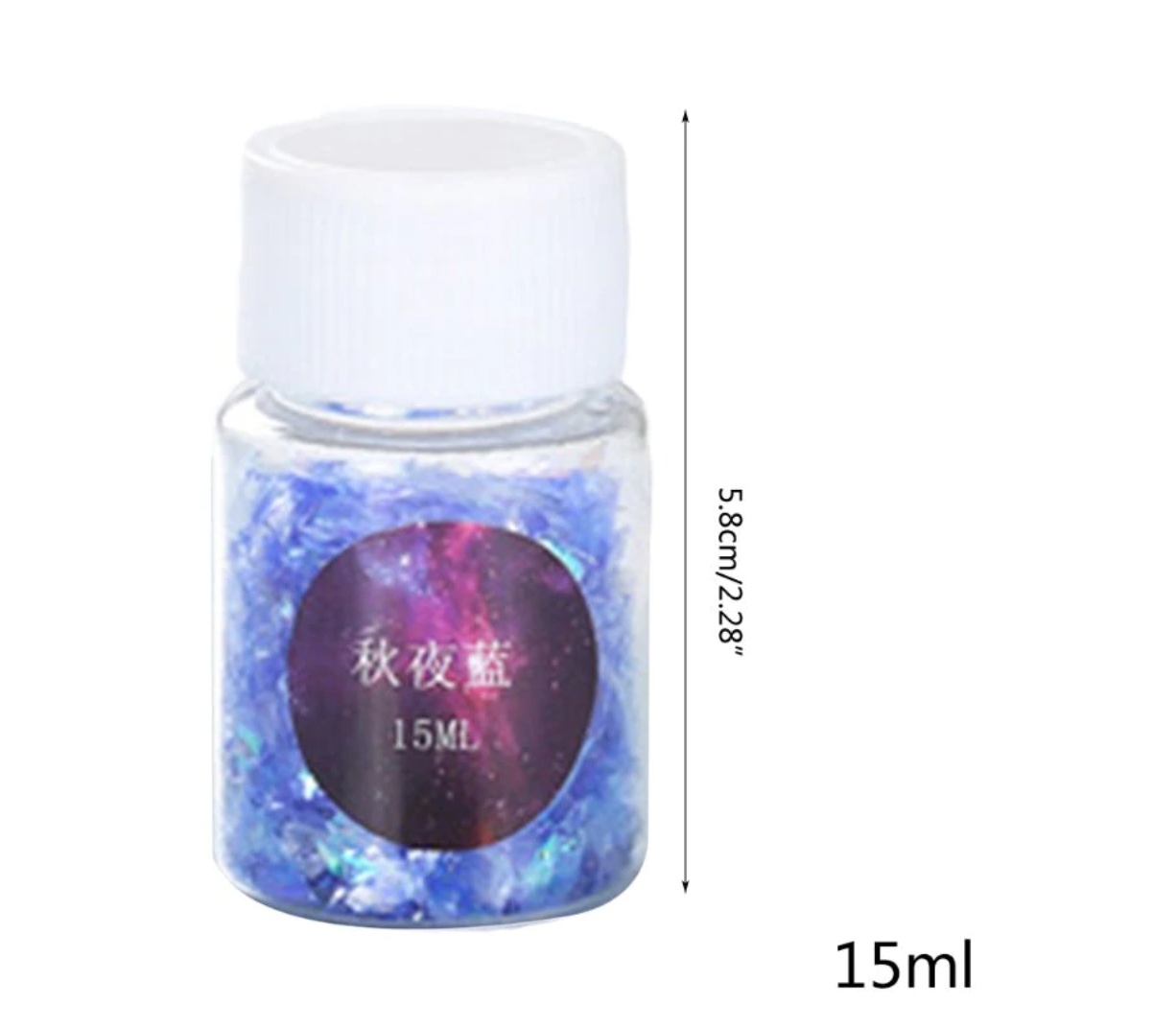 Glitzer-Flakies (9 Farben)