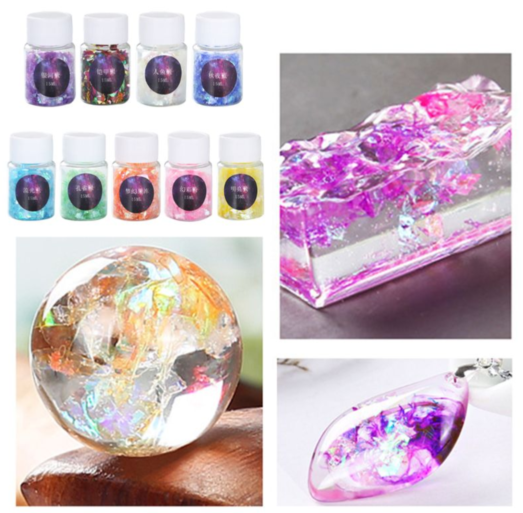 Glitzer-Flakies (9 Farben)