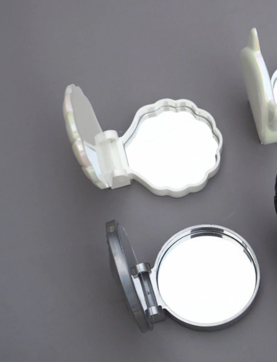 Silikonform für Taschenspiegel + 5 passende Spiegel