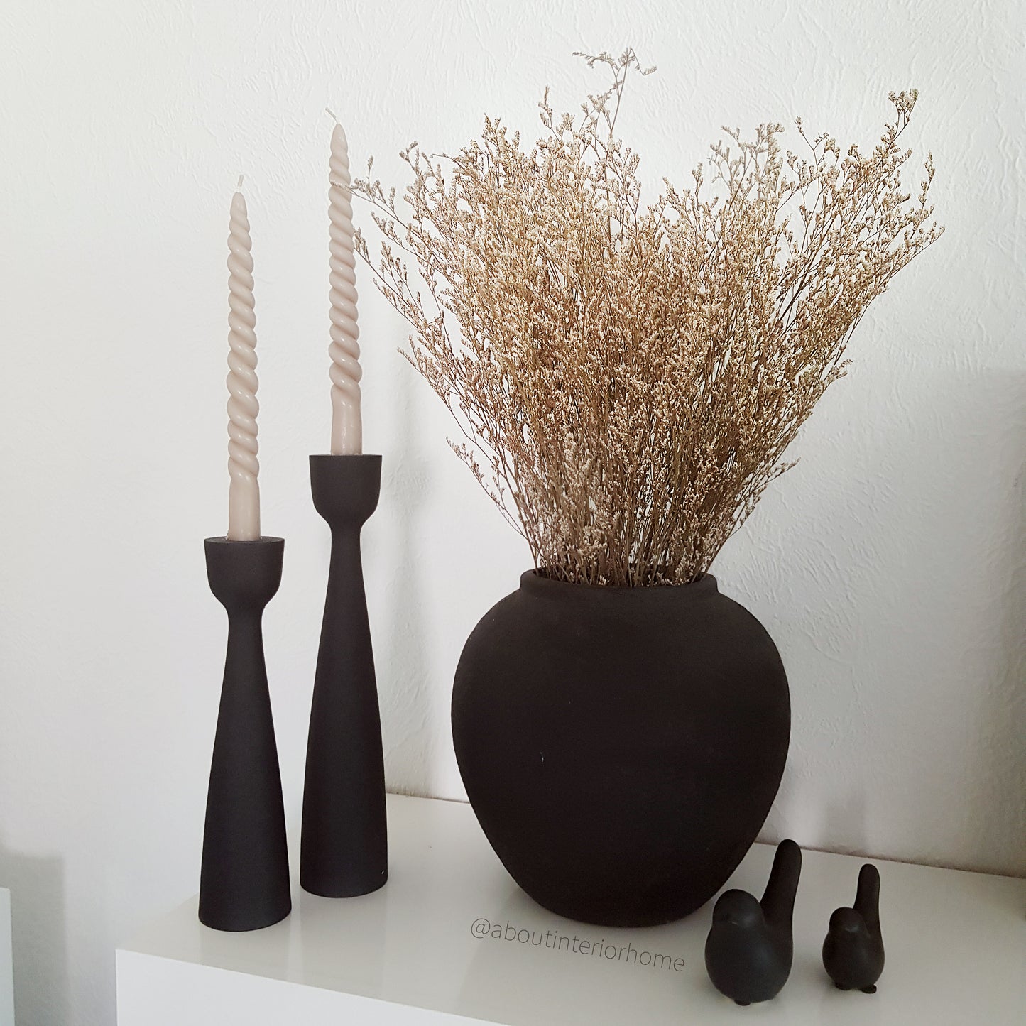 Getrocknete Gräser in vielen Farben (Bund)