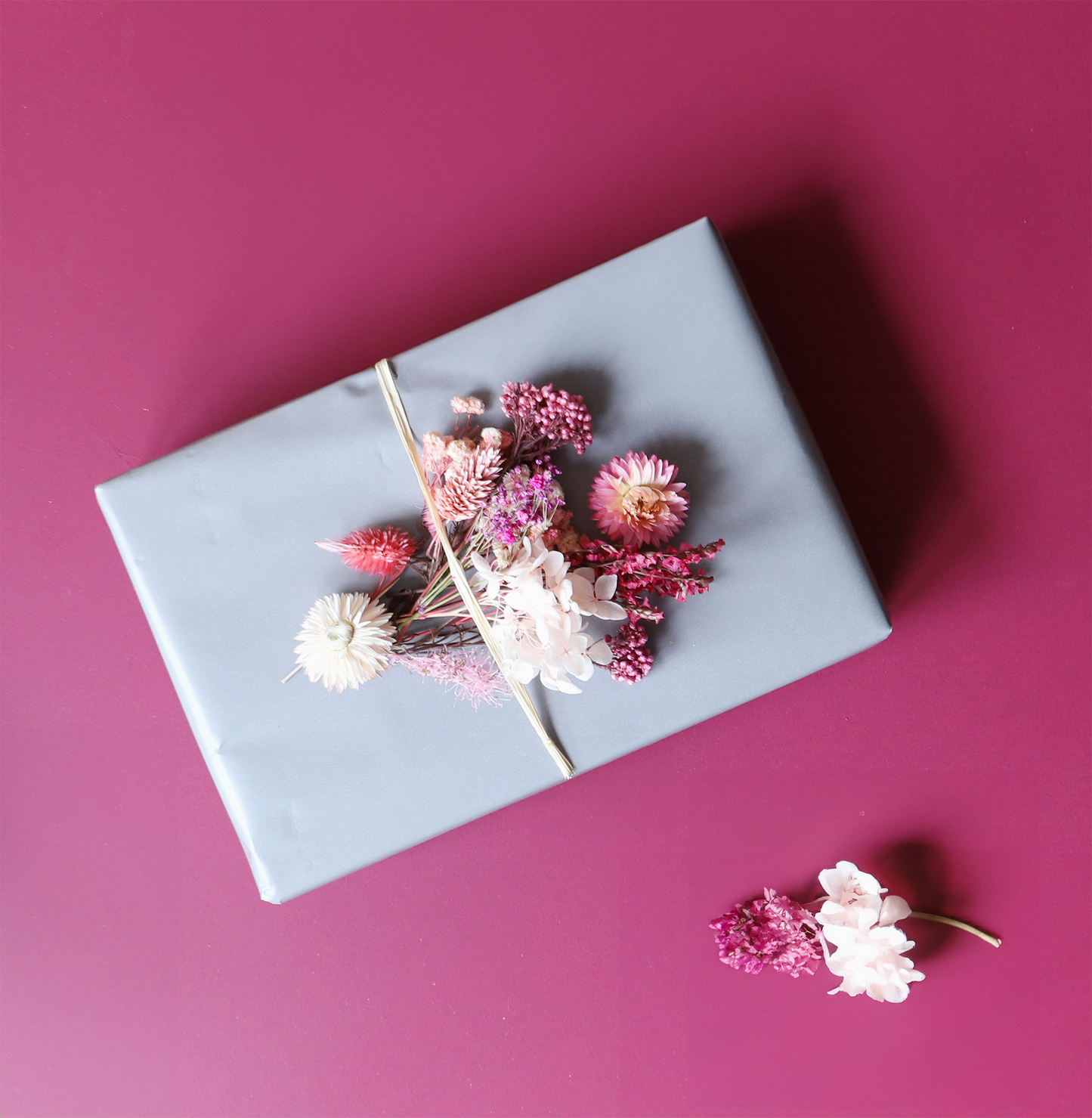 Trockenblumen Box zum Basteln