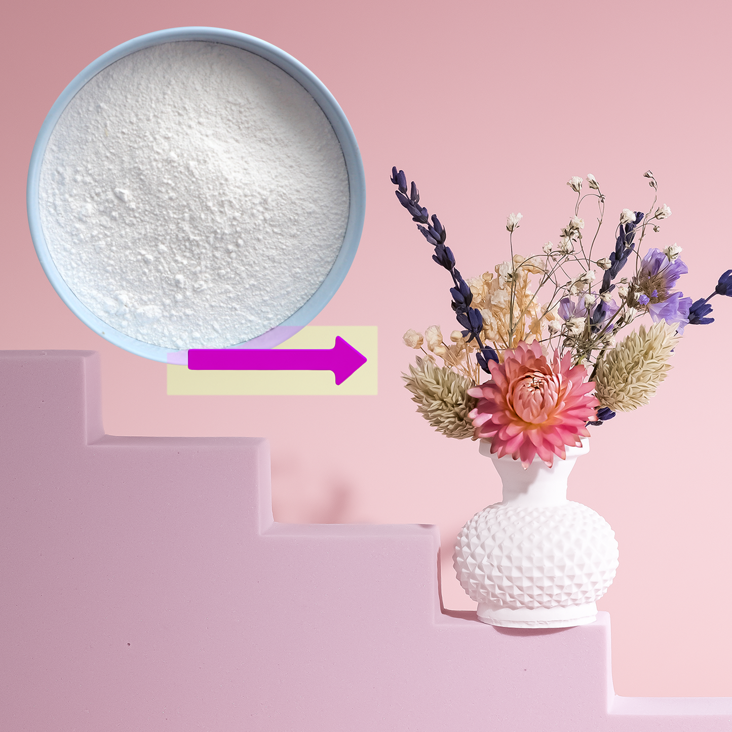 Gießpulver für alle Silikonformen