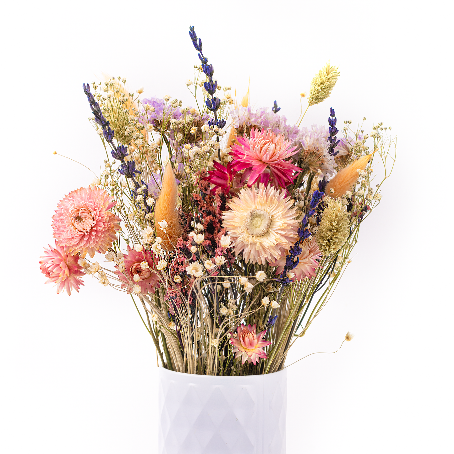 Getrockneter Blumenstrauß "Bunte Frühlingswiese"