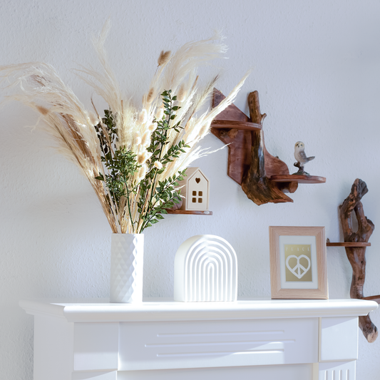 Trockenblumenstrauß "White Star"