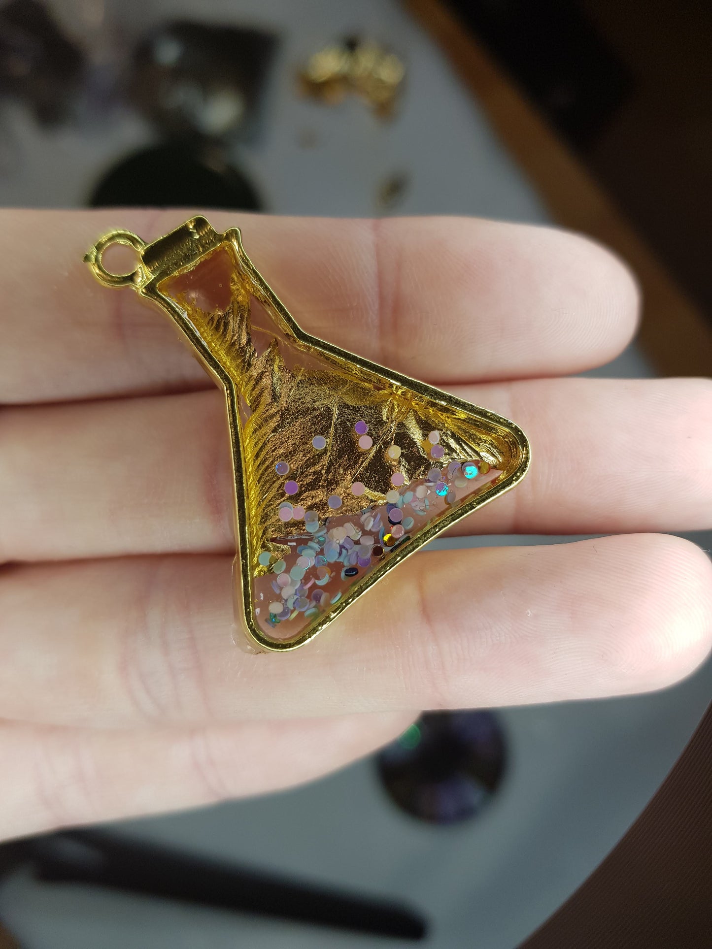 Folie in verschiedenen metallic Farben (100 Stück)