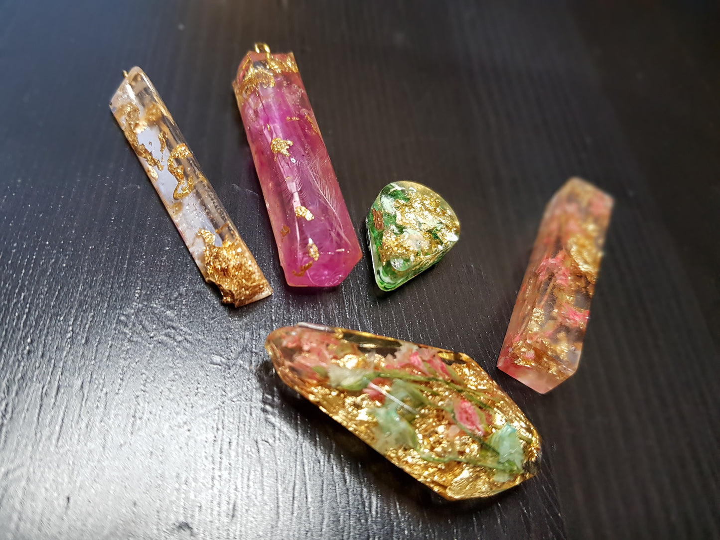 Folie in verschiedenen metallic Farben (100 Stück)