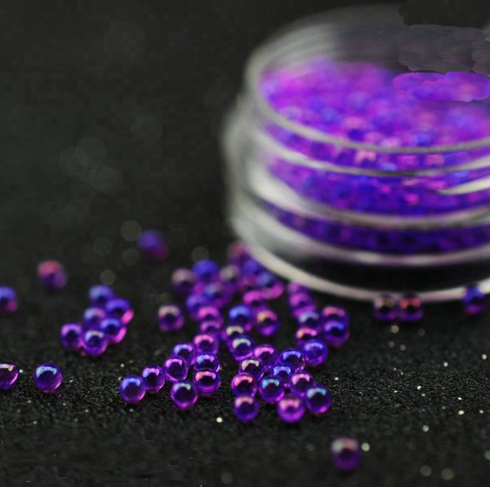Irisierende Mini Perlen