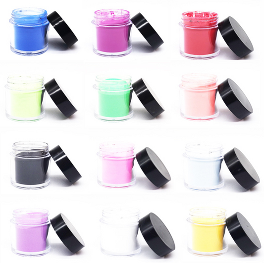 12 Pulverfarben zum Einfärben von Kunstharz