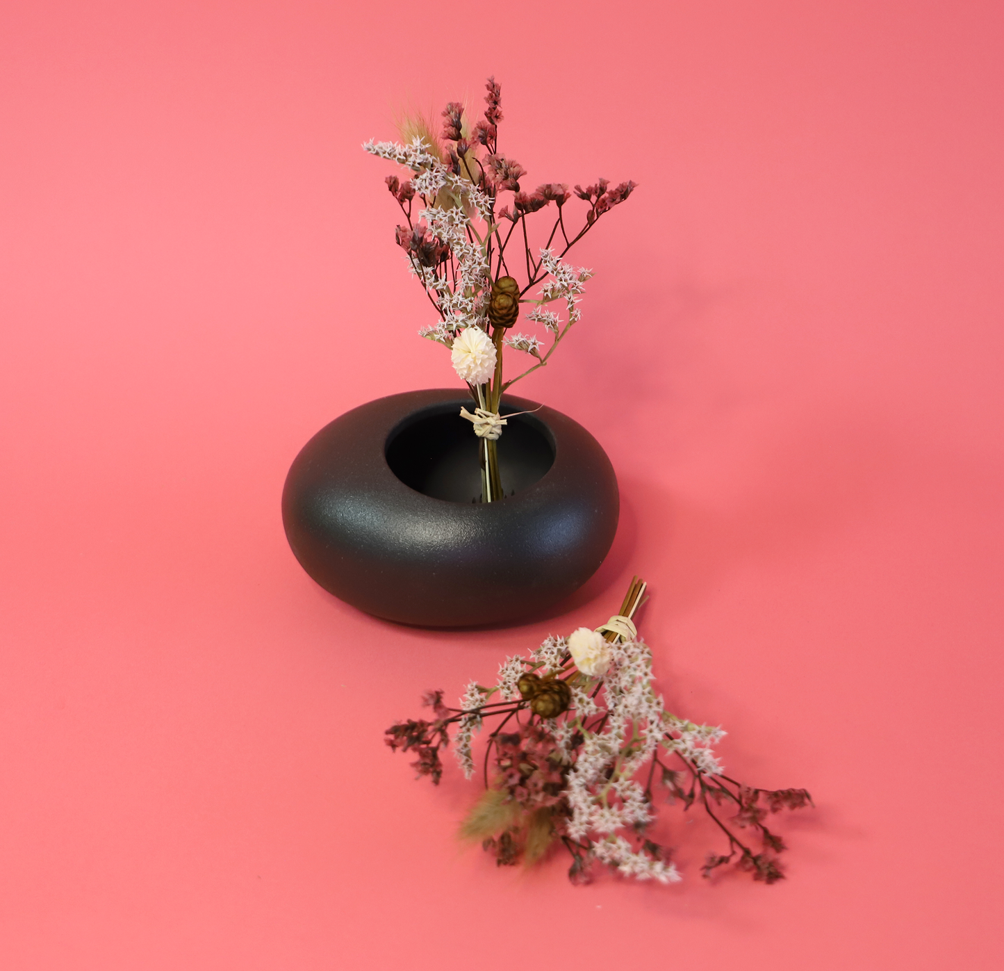 Mini Bouquet mit Trockenblumen für Weihnachten