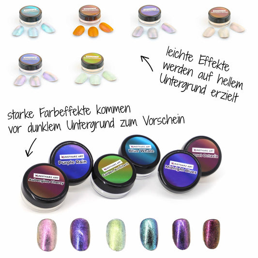 Chamäleon Colorshift Glitzer und Glimmer Set