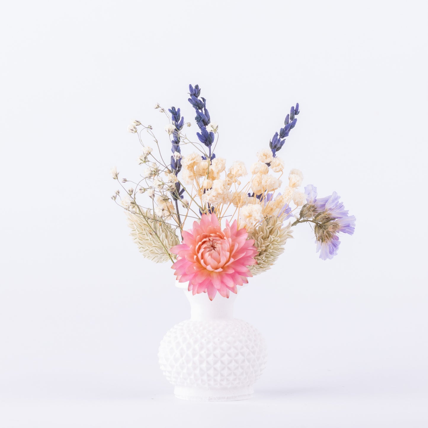 Mini Bouqet mit Vase - Trockenblumen Dekoration