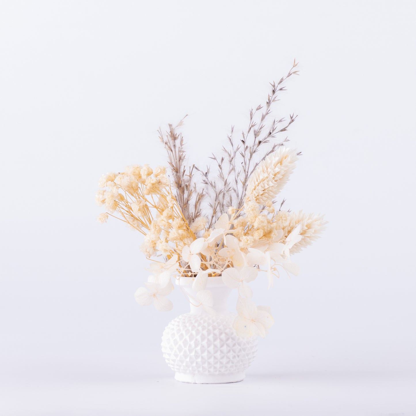 Mini Bouqet mit Vase - Trockenblumen Dekoration