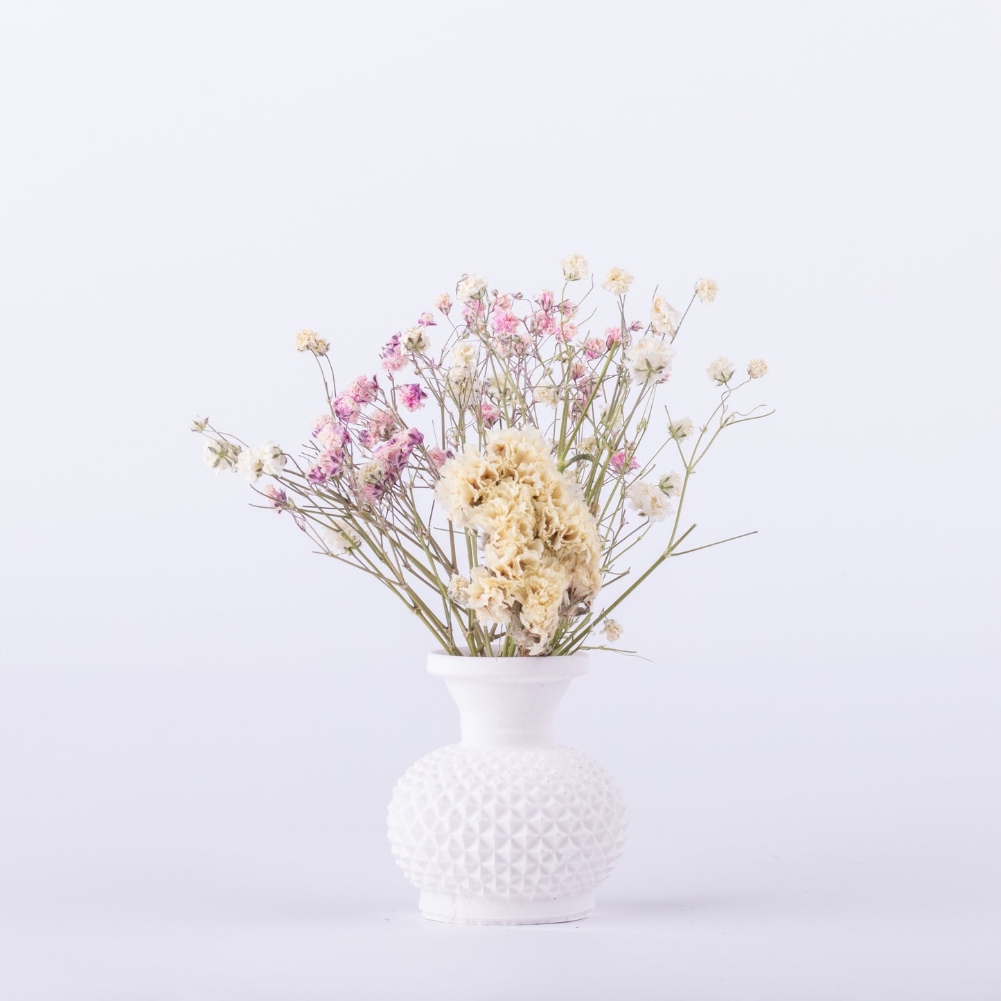 Mini Bouqet mit Vase - Trockenblumen Dekoration