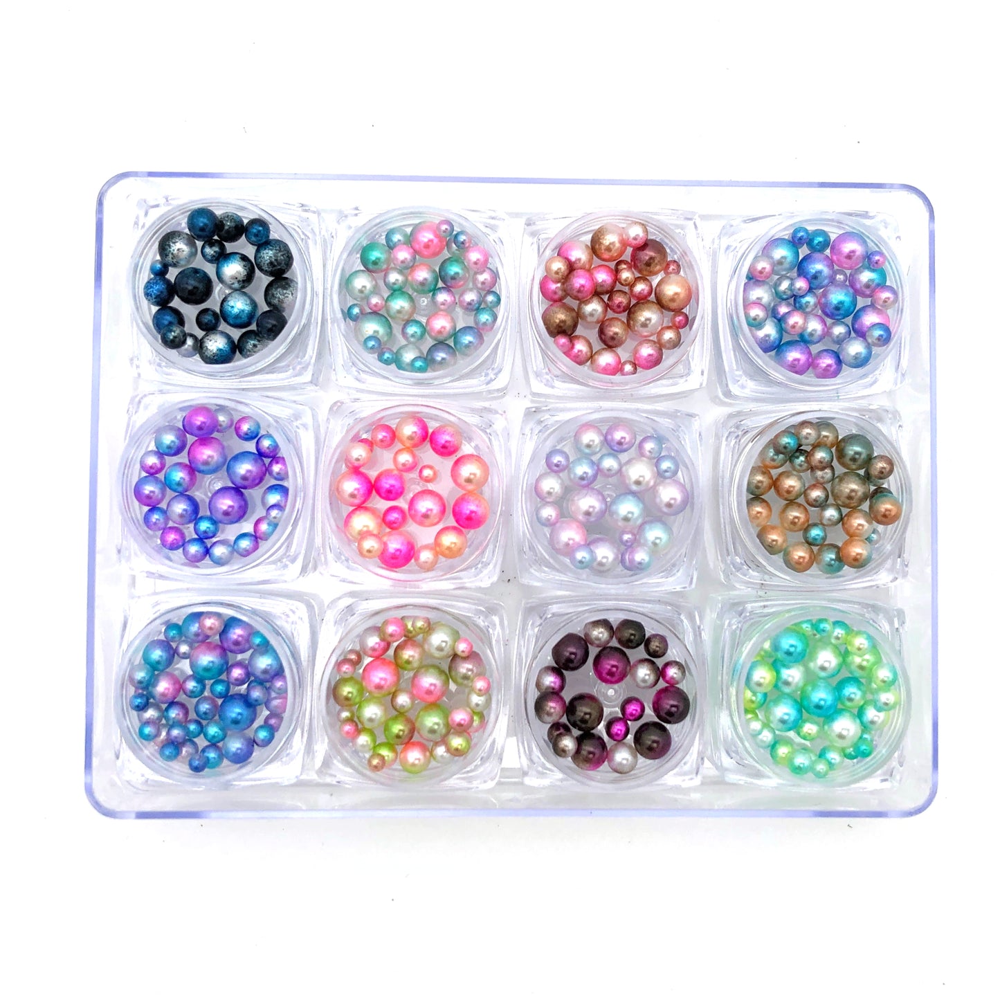 Mermaid-Perlen in 12 verschiedenen Farben