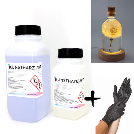 2 Komponenten Epoxidharz Volumen und hohe Schichten (für große Objekte)