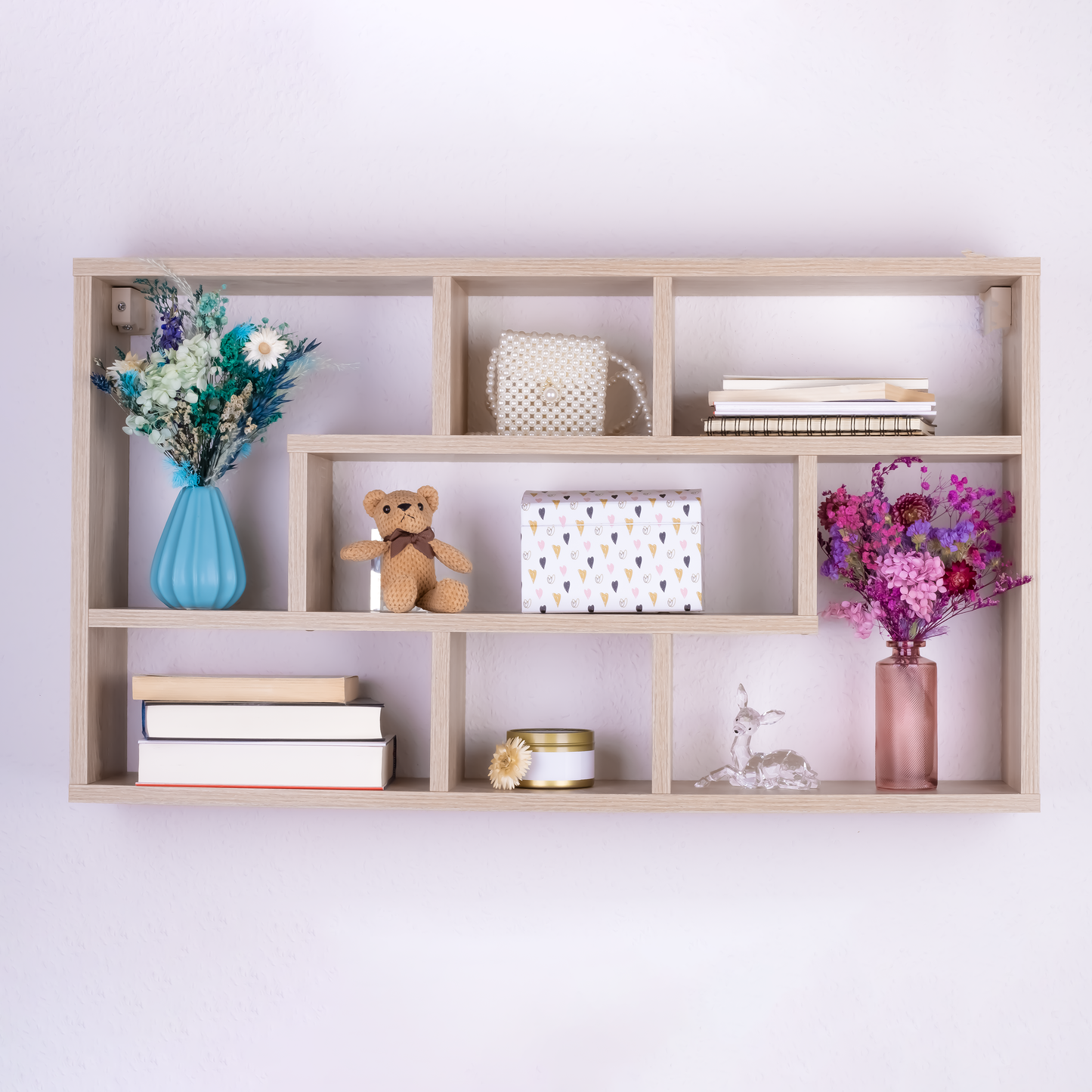 Box mit getrockneten Blumen – Farblich abgestimmter Mix