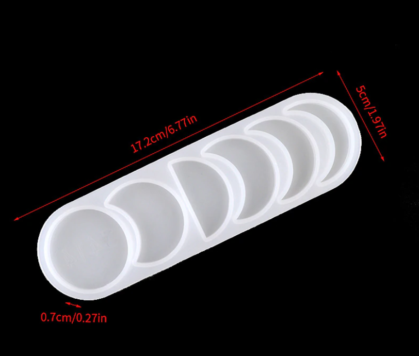 Silikonform Set für Sonne & Mond Mobile