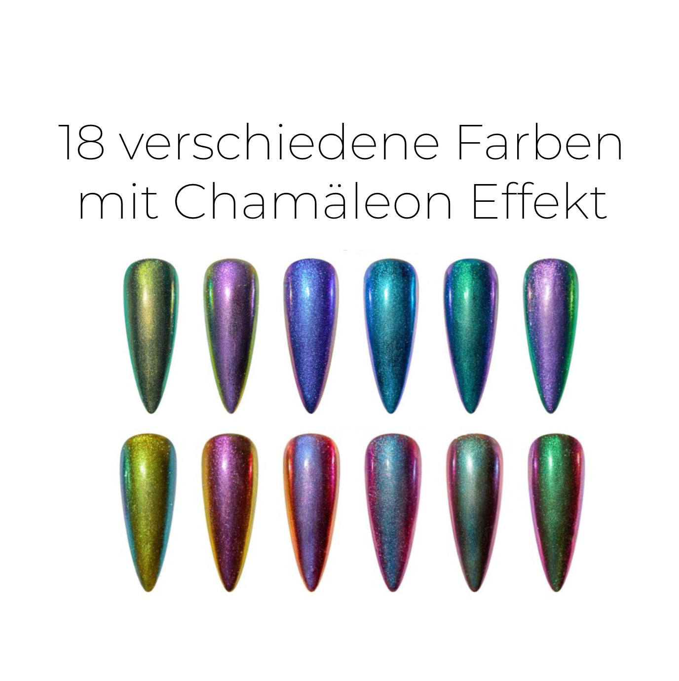 Chamäleon Farben Set (18 Stück)