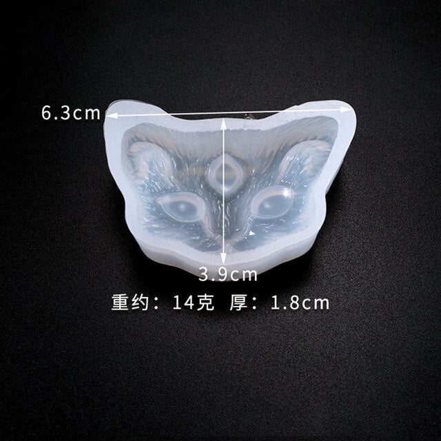 Silikonform Katze
