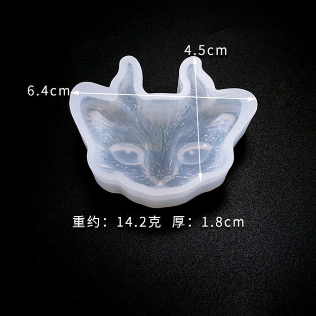 Silikonform Katze