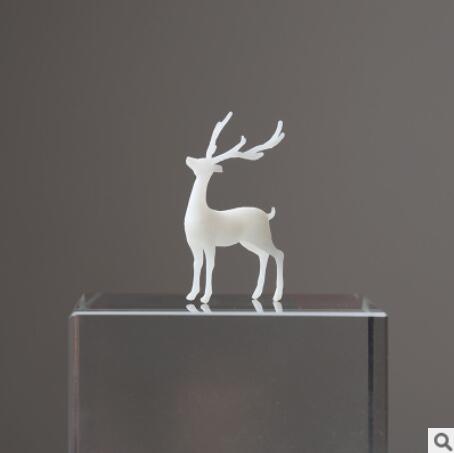 3 Miniatur Figuren: Hirsche & Reh