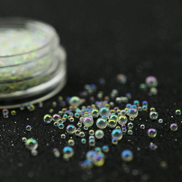 Irisierende Mini Perlen